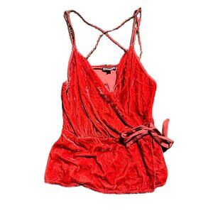 EXPRESS Red Velvet Women's Tank Top - SM